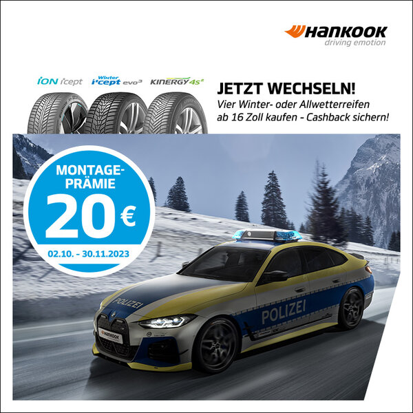 Hankook Montageprämie